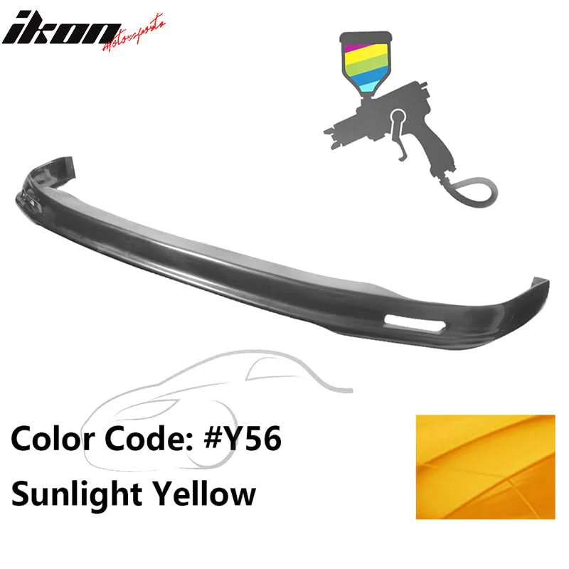 1998-2002 Honda Accord Mugen Style Front Bumper Lip PU - Image 22