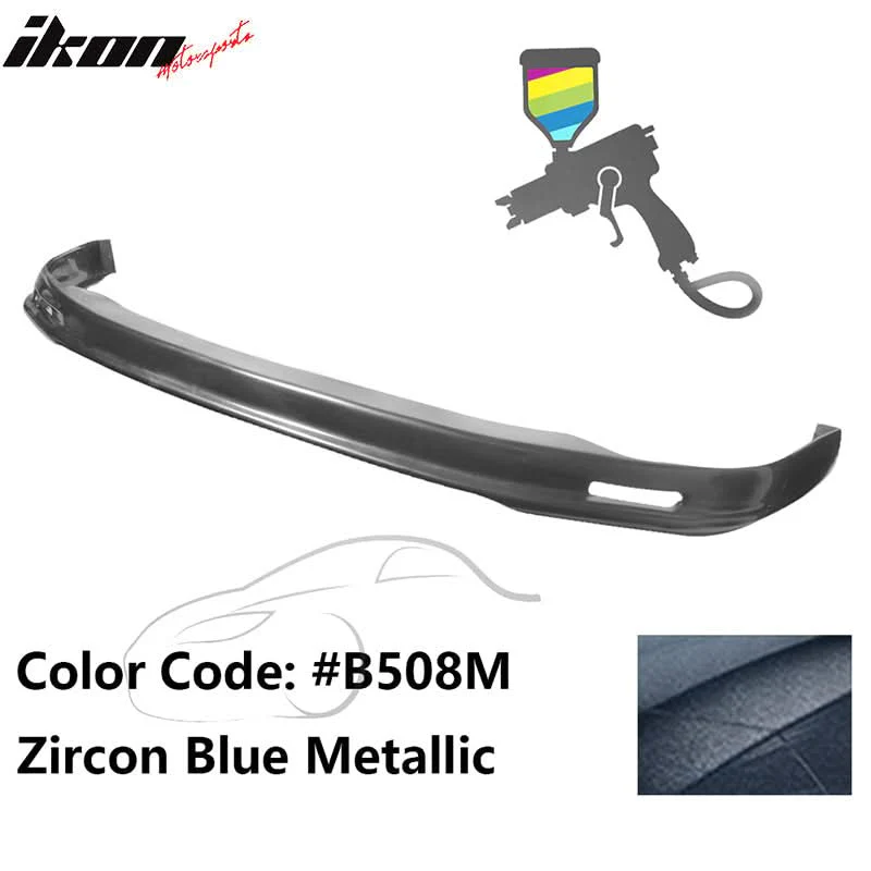 1998-2002 Honda Accord Mugen Style Front Bumper Lip PU - Image 3