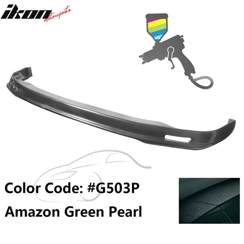 1998-2002 Honda Accord Mugen Style Front Bumper Lip PU - Image 4