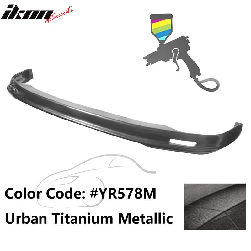 1998-2002 Honda Accord Mugen Style Front Bumper Lip PU - Image 45