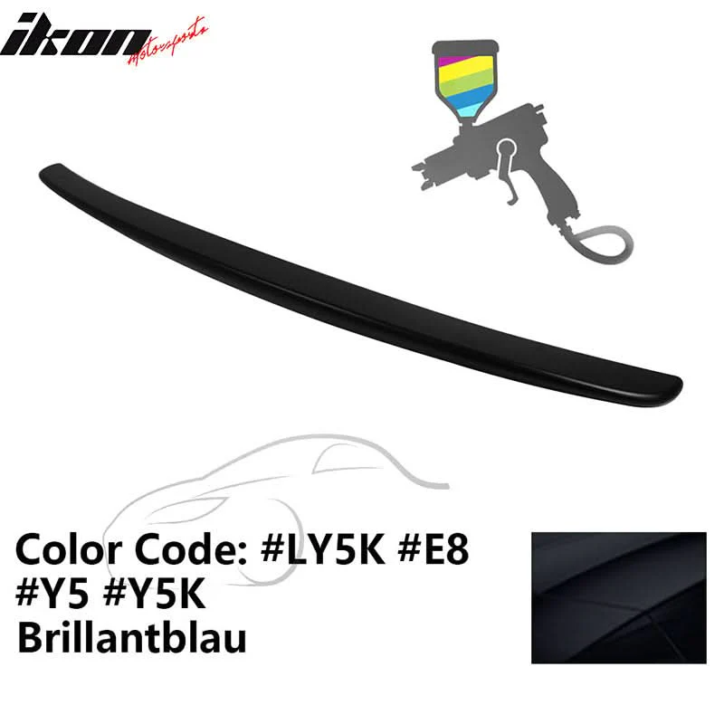 1998-2004 Audi A6 C5 A Style Rear Trunk Spoiler ABS - Image 9