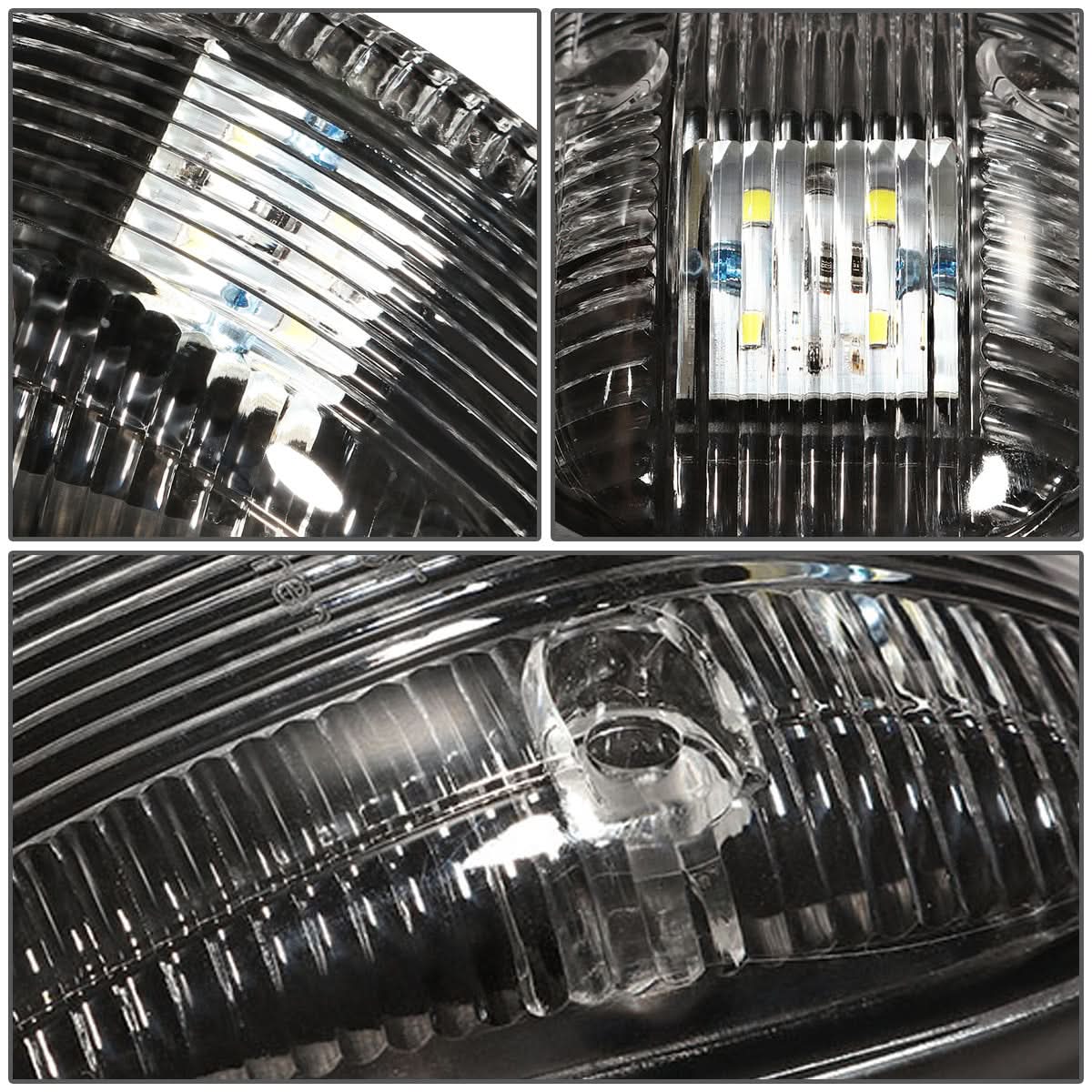 1999-2002 Dodge Ram 2500/3500 Cab Light - Black Housing White LED - Image 4