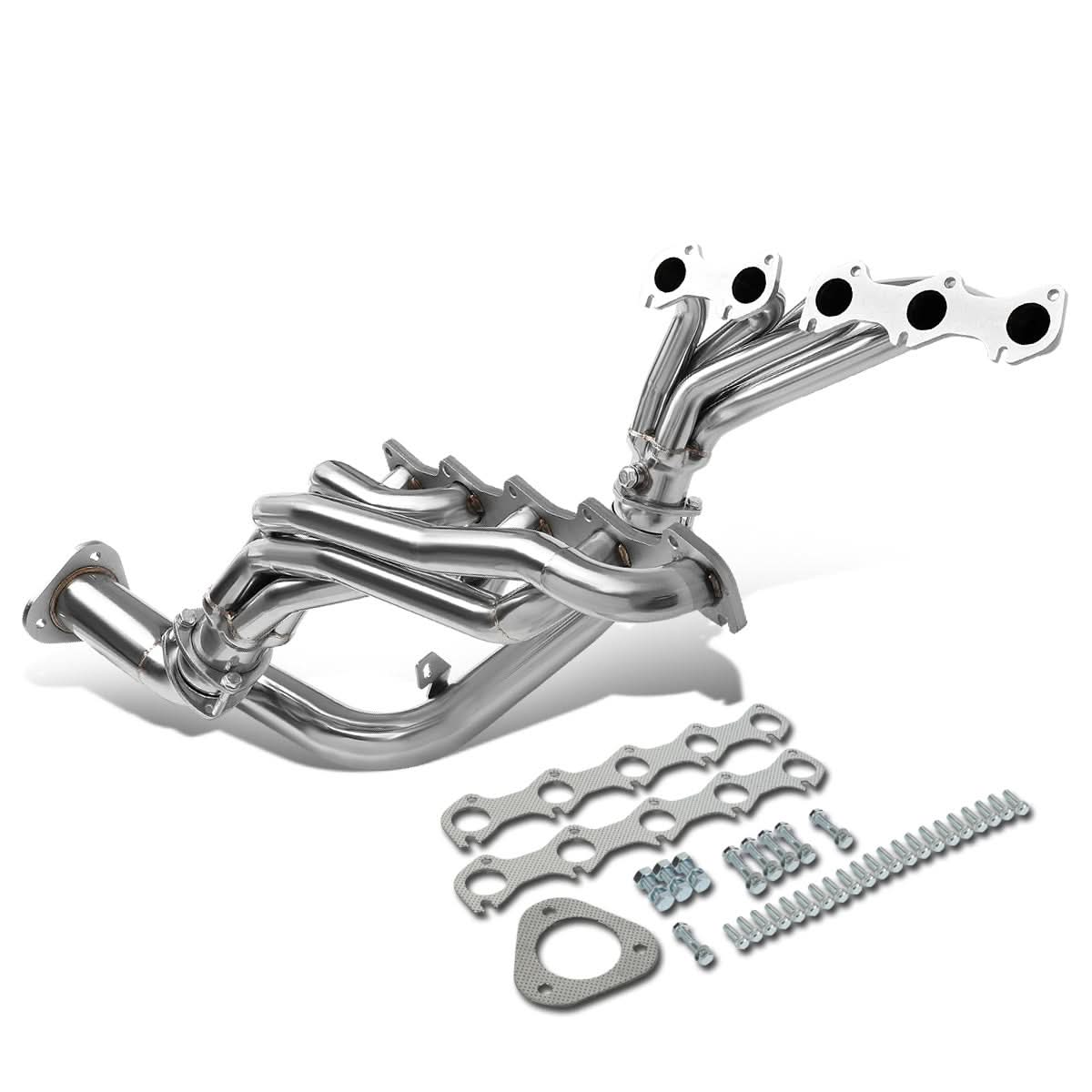 1999-2004 Ford F-250/F-350 6.8L V10 Mid Length Header Stainless Steel - Image 3