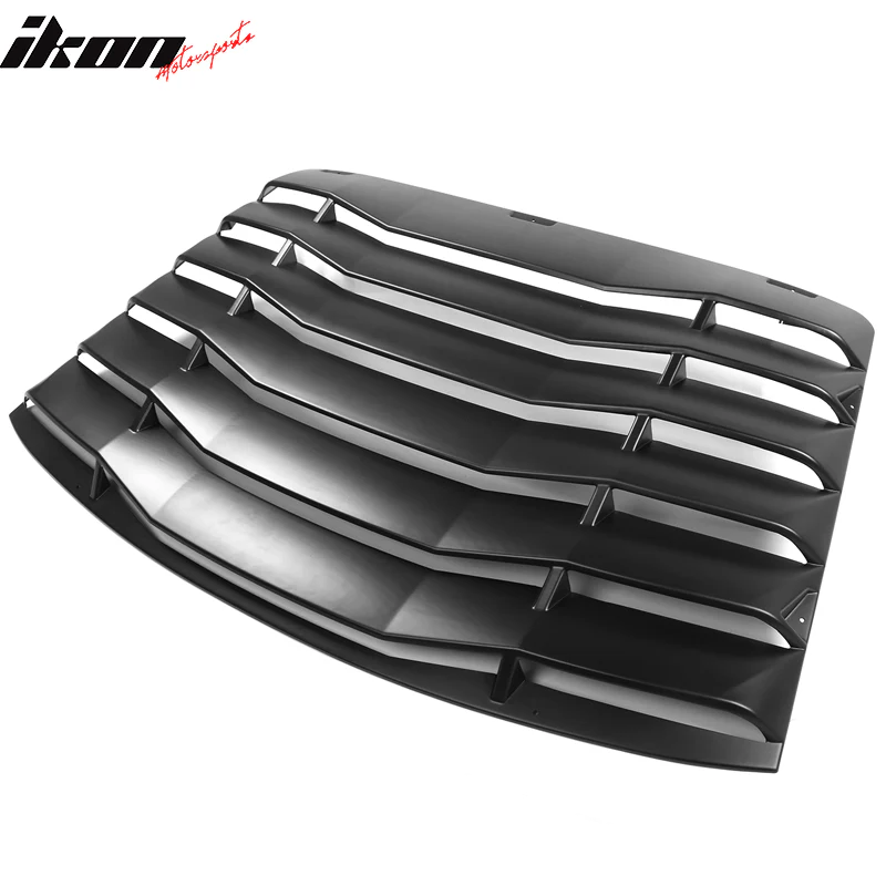 1999-2004 Ford Mustang IKON Style Rear Window Louver ABS - Image 9