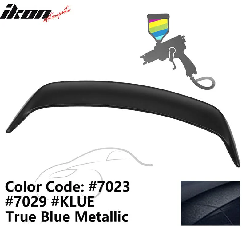 1999-2004 Ford Mustang OE #7023 True Blue Metallic Trunk Spoiler ABS