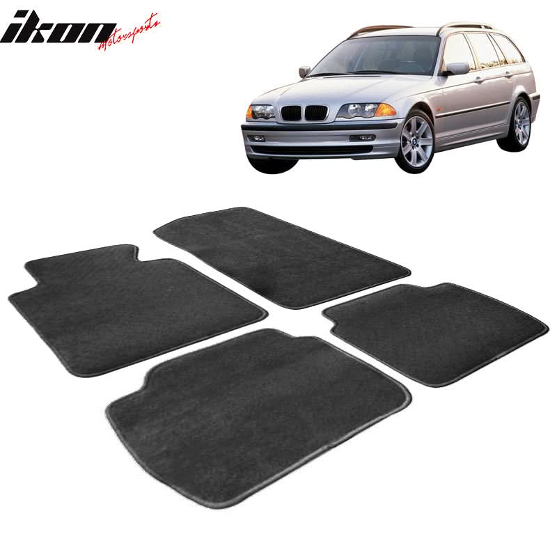 1999-2005 BMW E46 3-Series 2001-2006 BMW M3 Coupe Floor Mat Nylon - Image 3