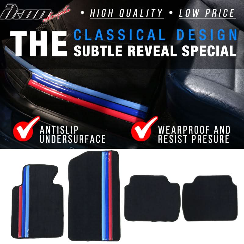 1999-2005 BMW E46 3-Series 2001-2006 BMW M3 Coupe Floor Mat Nylon - Image 6