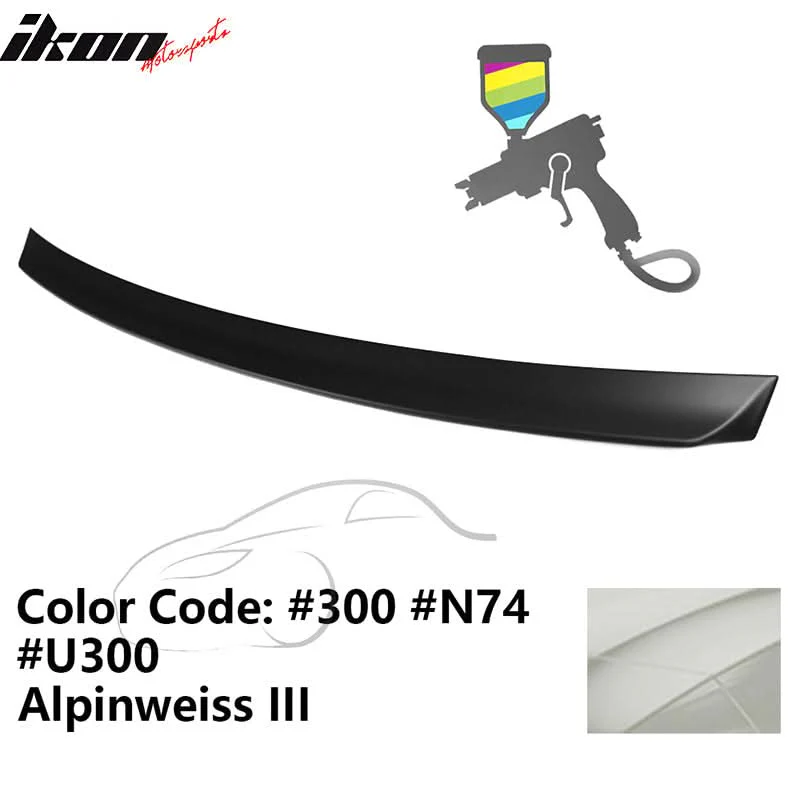 1999-2005 BMW E46 3-Series AC Rear Spoiler Black ABS - Image 13