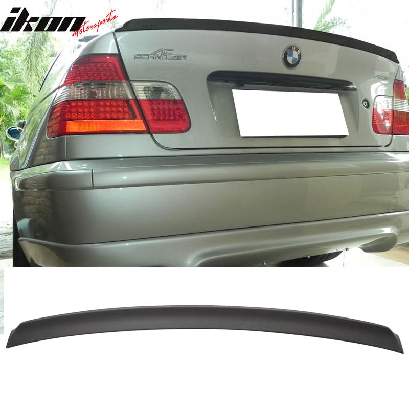 1999-2005 BMW E46 3-Series AC Rear Spoiler Black ABS - Image 3