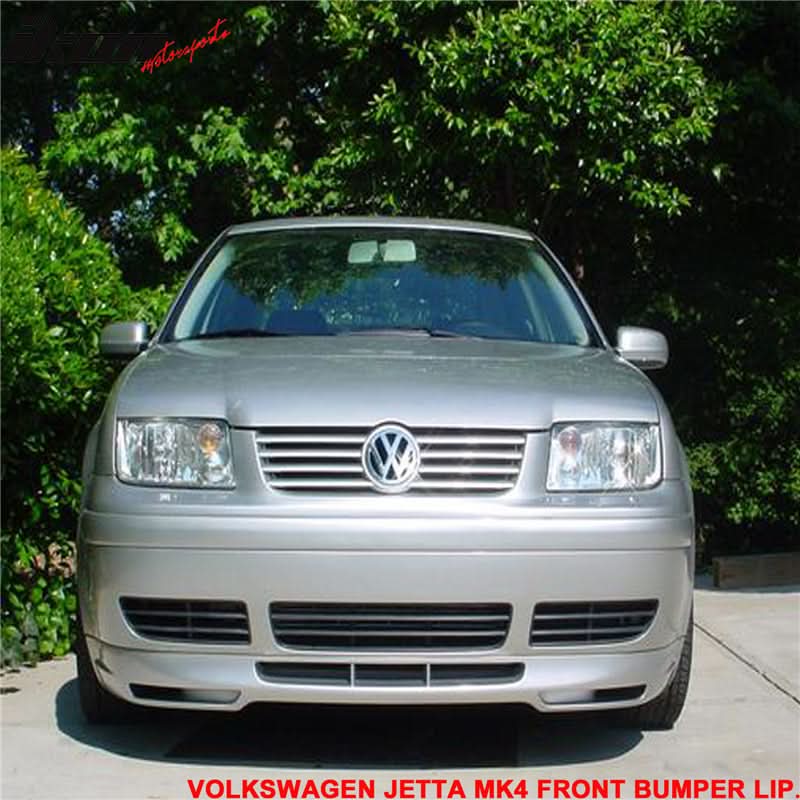 1999-2005 VW Jetta MK4 GLI Style Unpainted Front Bumper Lip Spoiler PU - Image 3