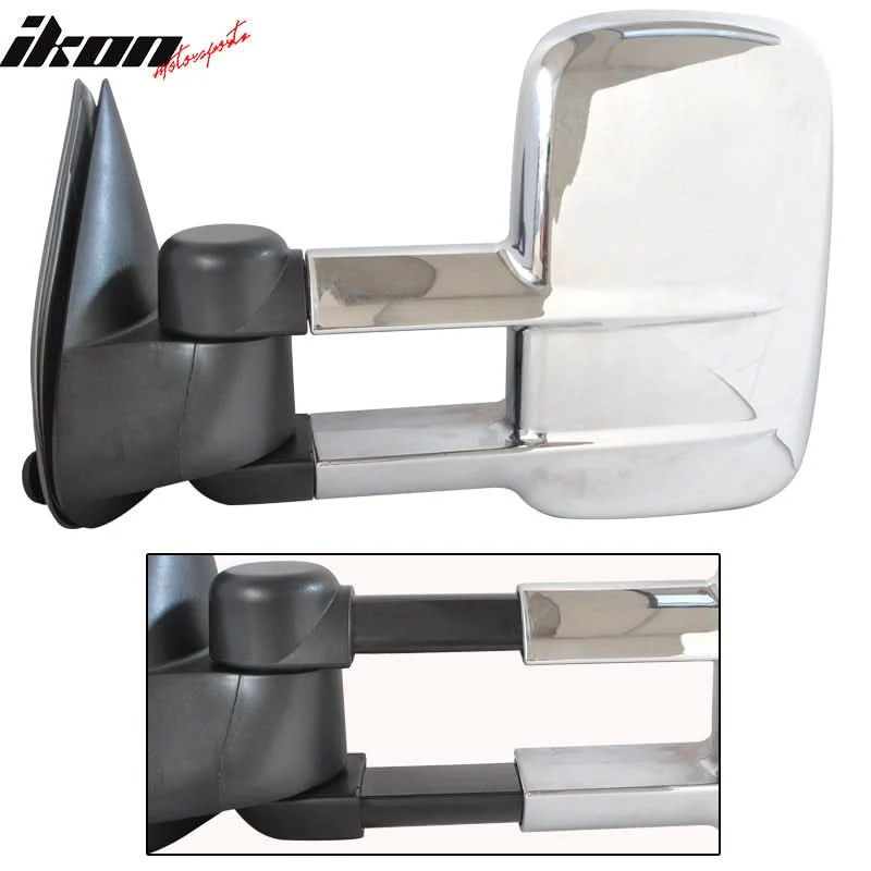 1999-2007Â Silverado Sierra Rear View Towing Mirror Manual Housing - Image 3