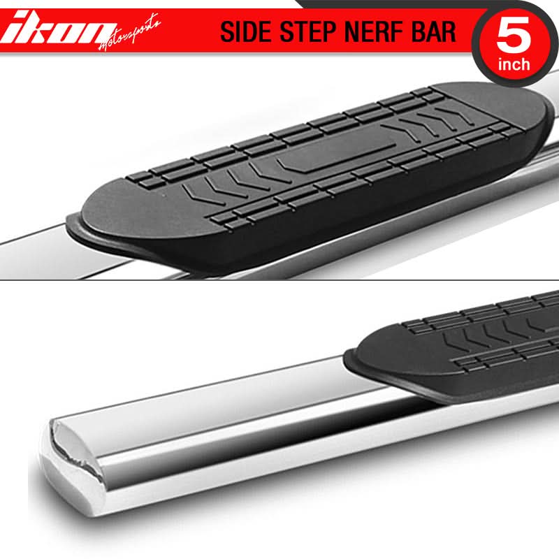 1999-2016 F250 350 450 Extended Cab 5" Step Running Boards Stainless - Image 3