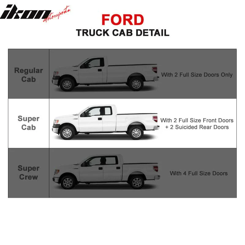 1999-2016 F250 350 450 Extended Cab 5" Step Running Boards Stainless - Image 4