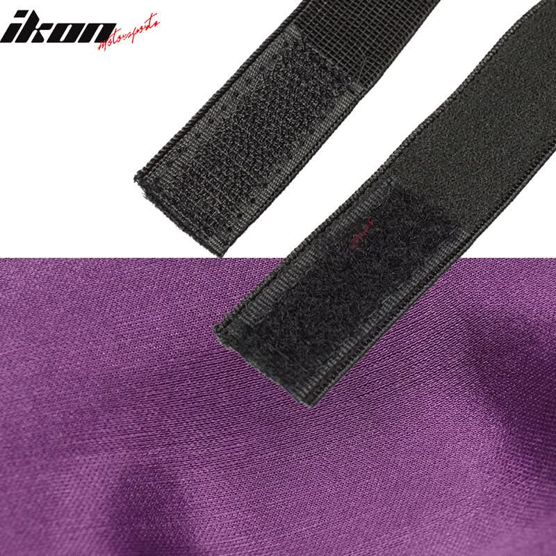 1X Purple Travel Sleeping Aid Eye Mask Cover Nap Rest Blindfold Shade - Image 4