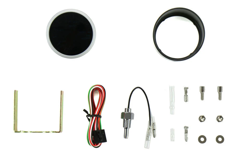 2-1/16" Blue/White Electrical Oil Temperature Gauge - Image 3
