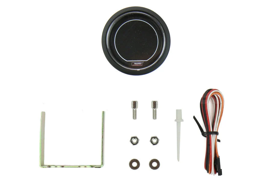 2-1/16" Evo Electrical White Green Volt Gauge - Image 3
