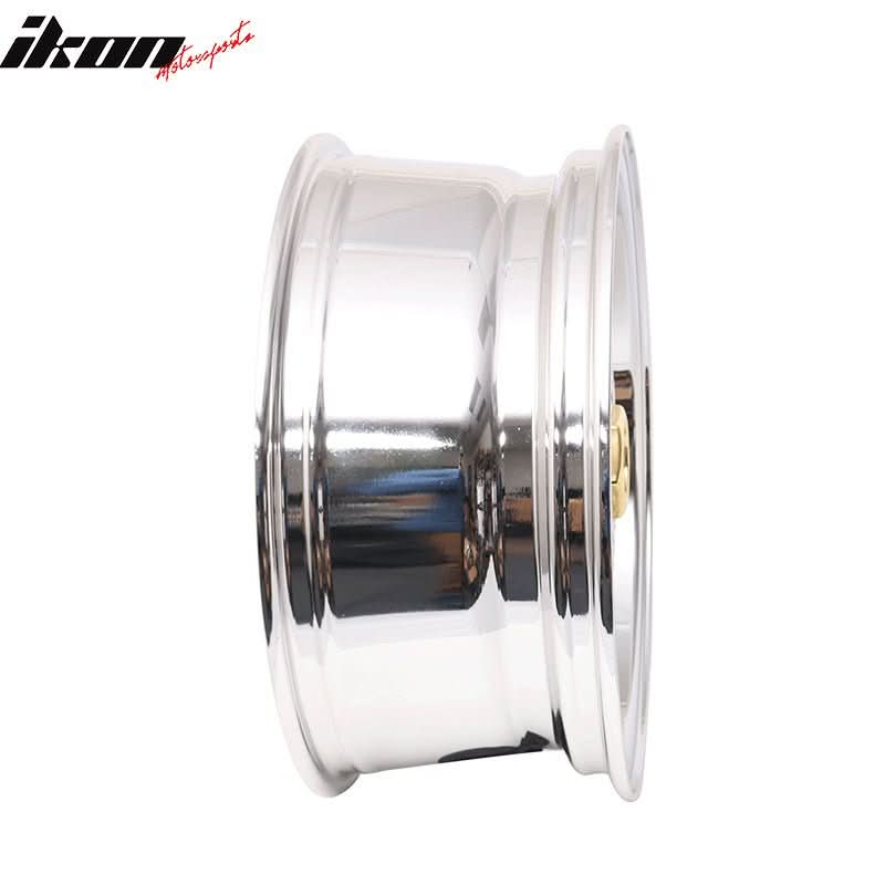 (2) 18X8.0 +35 5X114.3 / 5X120 Step Lip Deep Dish Mesh Wheels Rims - Image 7