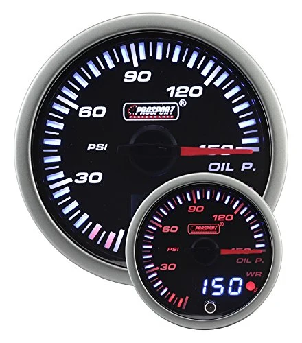 2-3/8" JDM Electrical Oil Pressure Gauge