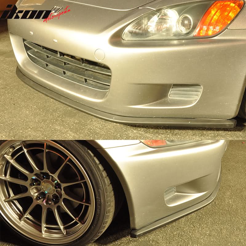 2000-2003 Honda S2000 Aero Style Unpainted Front Bumper Lip Spoiler PU - Image 2