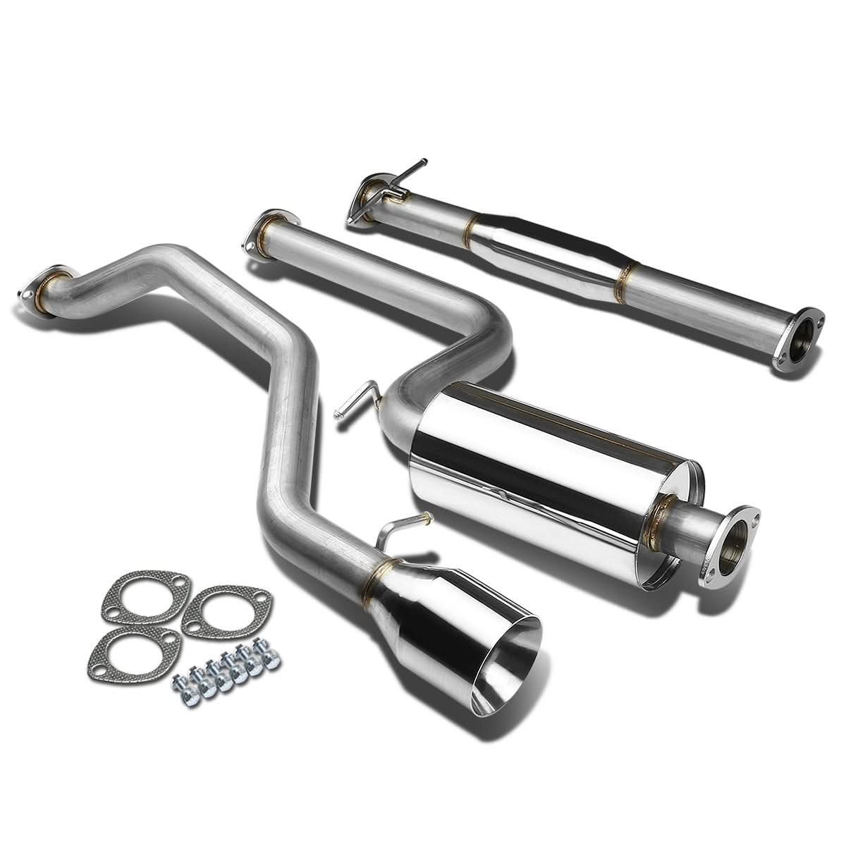 2000-2004 Ford Focus Catback Exhaust System Stainless Steel - Image 2