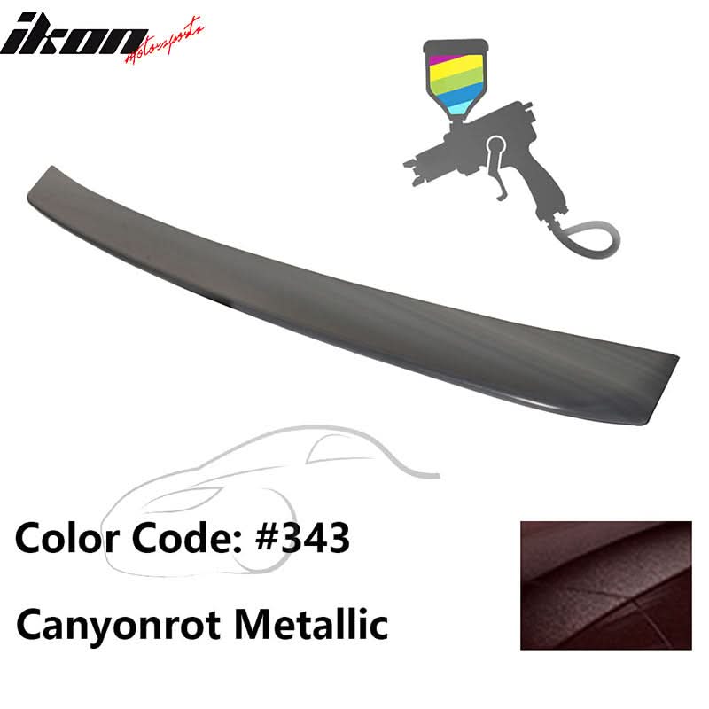 2000-2006 BMW E53 X5 SUV Euro Style Black Rear Roof Window Spoiler ABS - Image 17