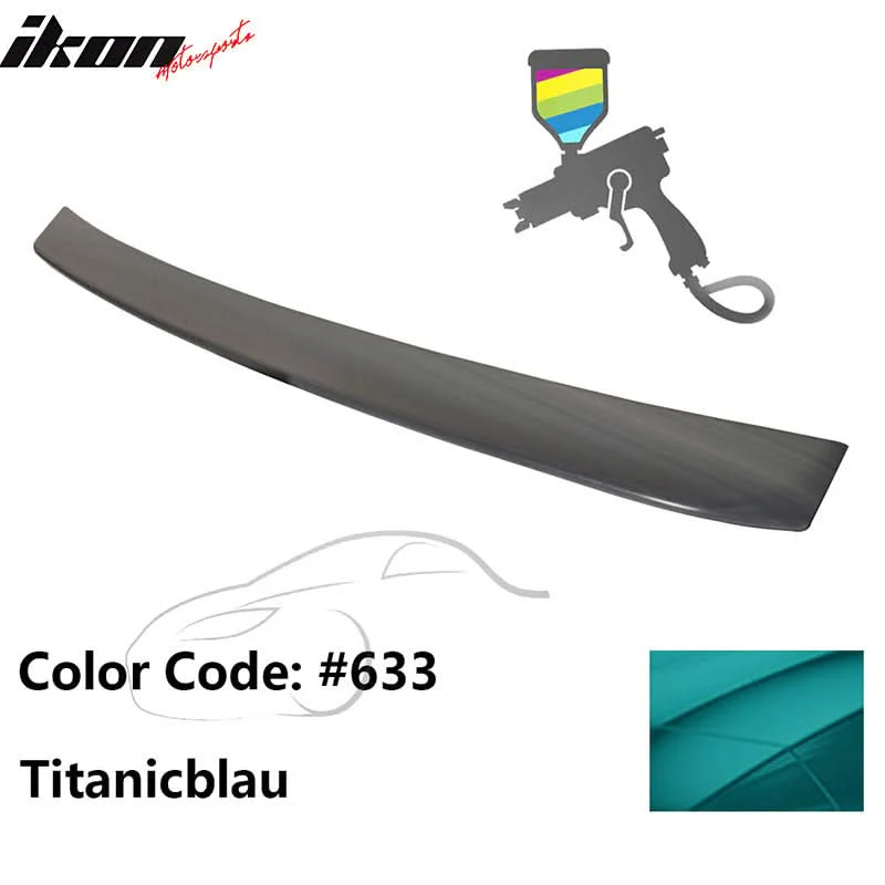 2000-2006 BMW E53 X5 SUV Euro Style Black Rear Roof Window Spoiler ABS - Image 51