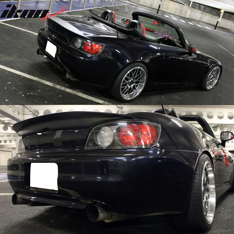 2000-2009 Honda S2000 AP1 AP2 BYS Unpainted Rear Spoiler Wing PU - Image 2