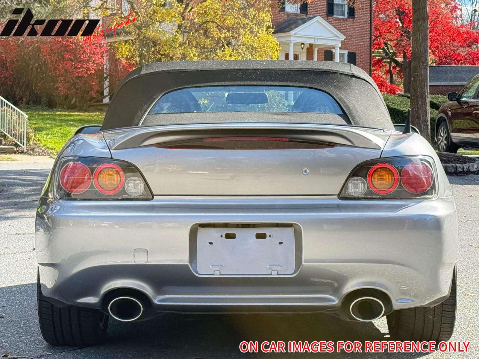 2000-2009 Honda S2000 OE Style Unpainted Beige Trunk Spoiler Wing ABS - Image 3