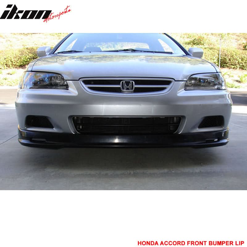 2001-2002 Honda Accord Coupe Mugen PU Front Bumper Lip Spoiler - Image 3