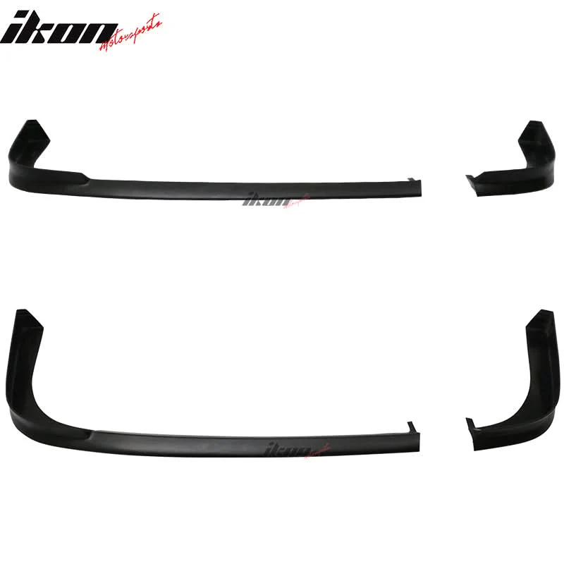 2001-2003 Honda Civic EM2 2DR Mugen Front + NEW TR Rear Bumper Lip - Image 6