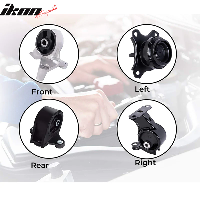 2001-2005 Honda Civic 1.7L Manual Engine Motor Mount Kit - Image 2