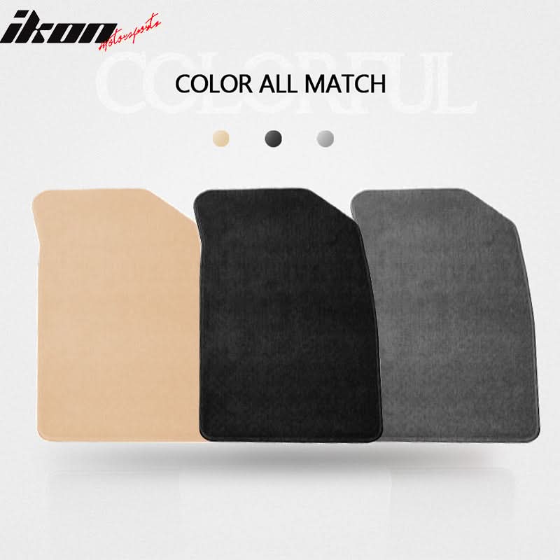 2001-2005 Honda Civic Best Car Floor Mats - 3PC Nylon Set - IKON - Image 4