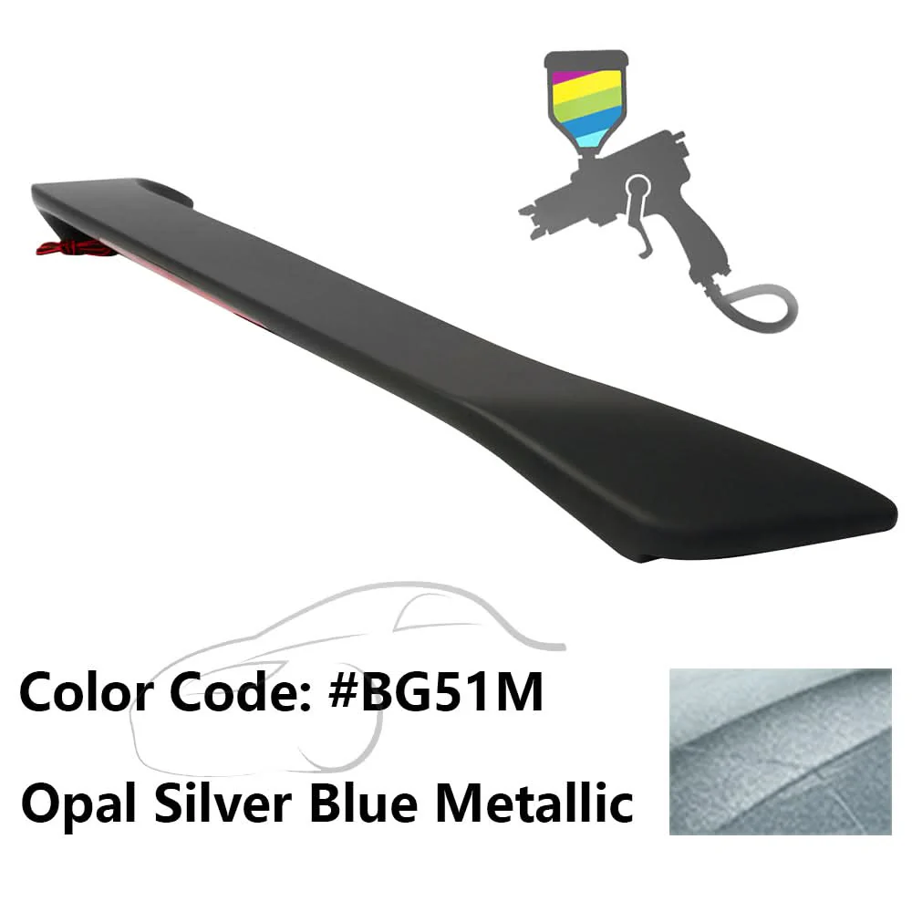 2001-2005 Honda Civic Sedan Factory Style Painted Trunk Spoiler - Image 13