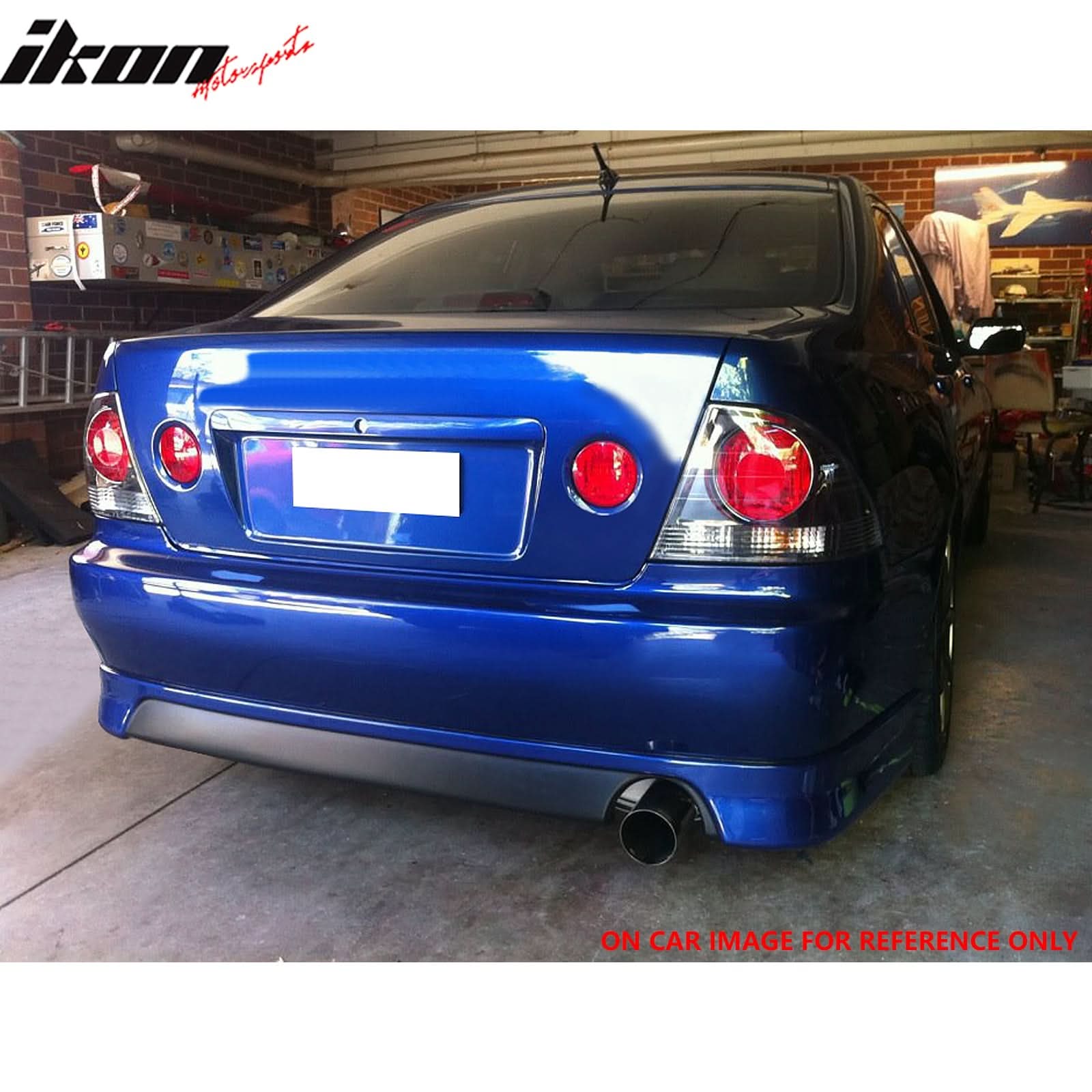 2001-2005 Lexus IS300 Sedan TRD Style Rear Diffuser Valance Splitter - Image 2