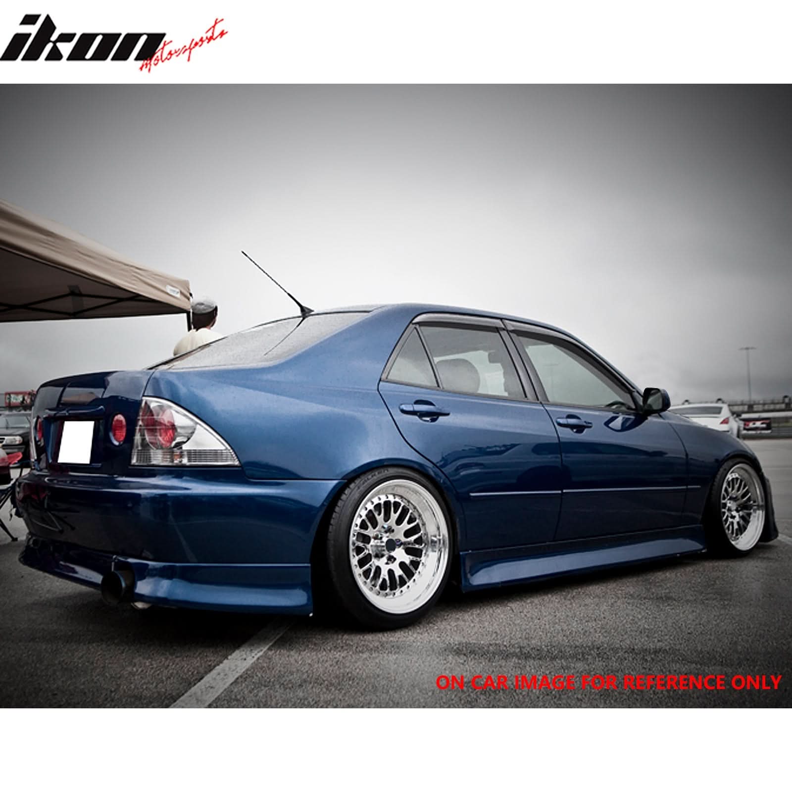 2001-2005 Lexus IS300 Sedan TRD Style Rear Diffuser Valance Splitter - Image 3