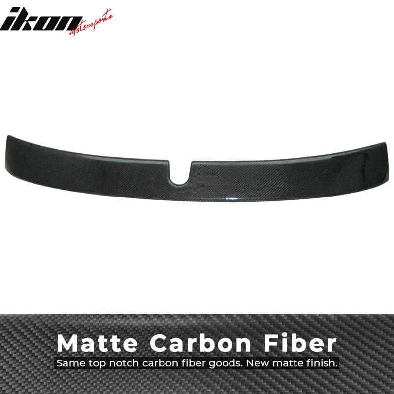 2001-2007 Benz W203 C-Class EURO Style Carbon Fiber Roof Spoiler Wing - Image 4