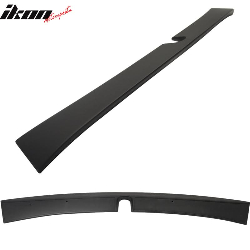 2001-2007 Benz W203 C-Class L Style Matte Black Roof Spoiler Wing ABS - Image 3