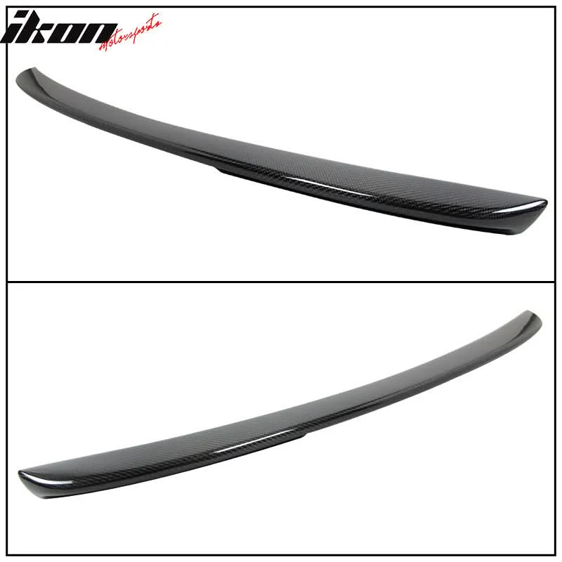 2001-2007 Mercedes Benz C-Class W203 AMG Carbon Fiber CF Trunk Spoiler - Image 3