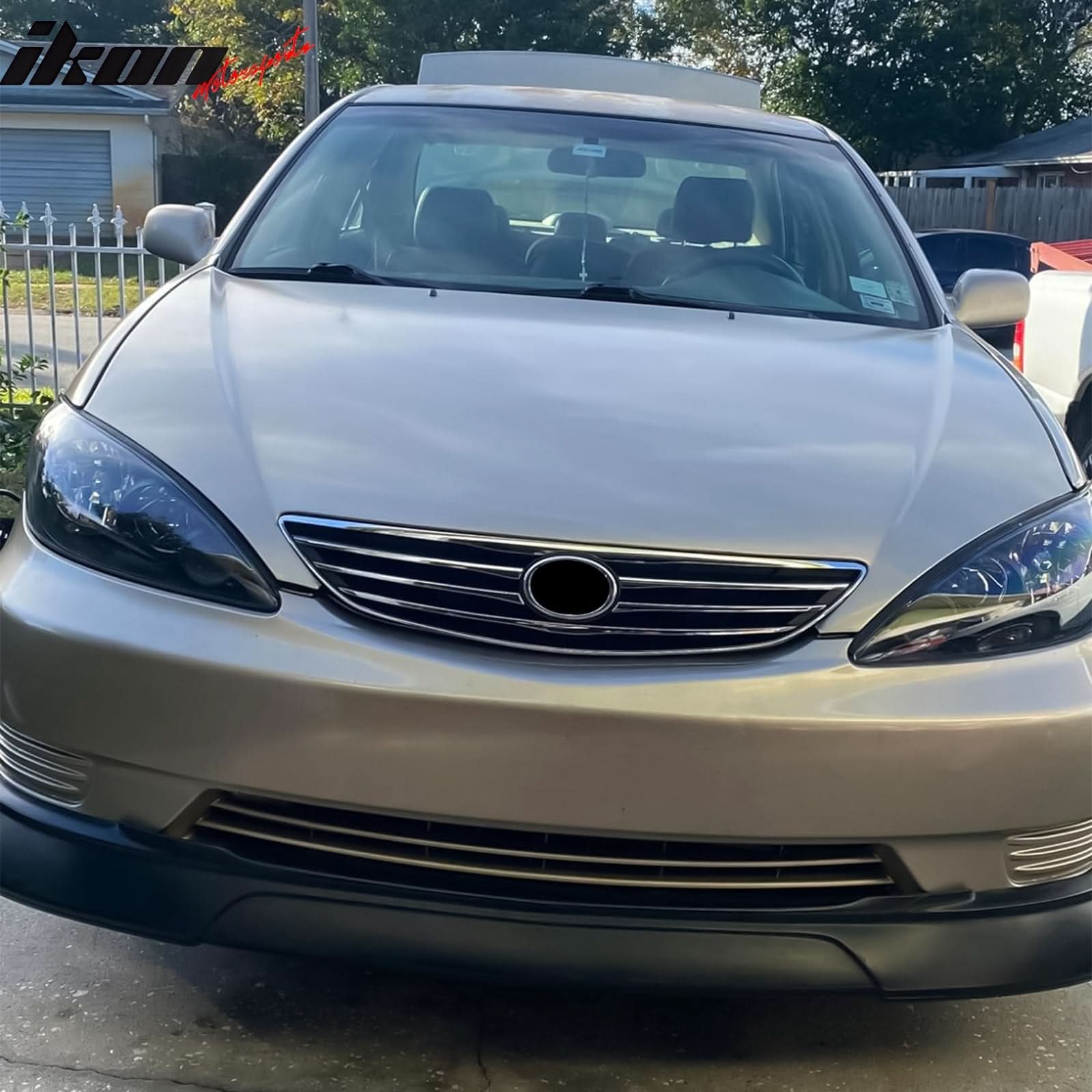 2002-2003 Camry Sedan 4Dr VIP Style Front Bumper Lip Spoiler PU - Image 7