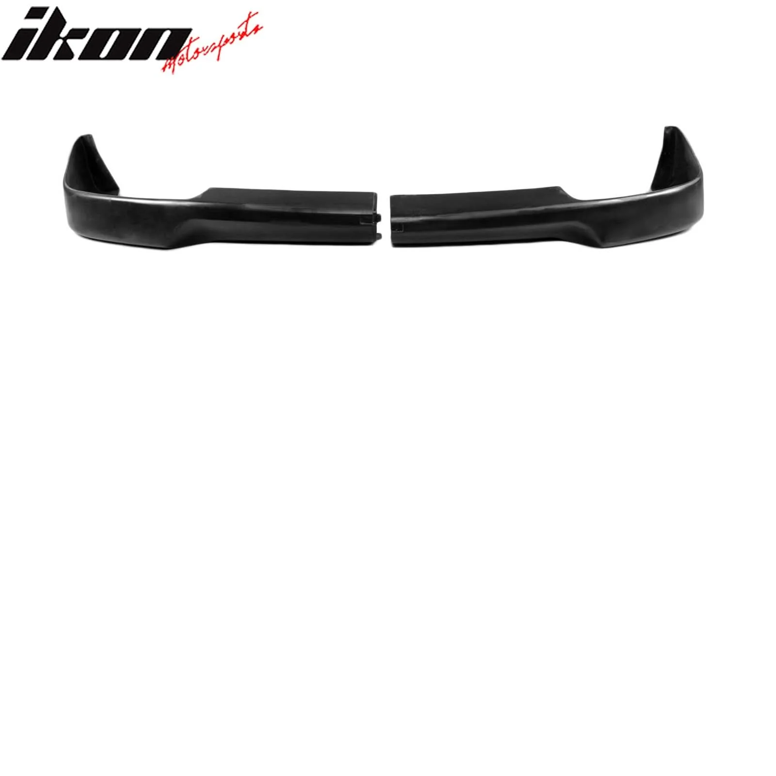 2002-2003 Subaru Impreza V3 Style Unpainted Black Front Bumper Lip PU - Image 6