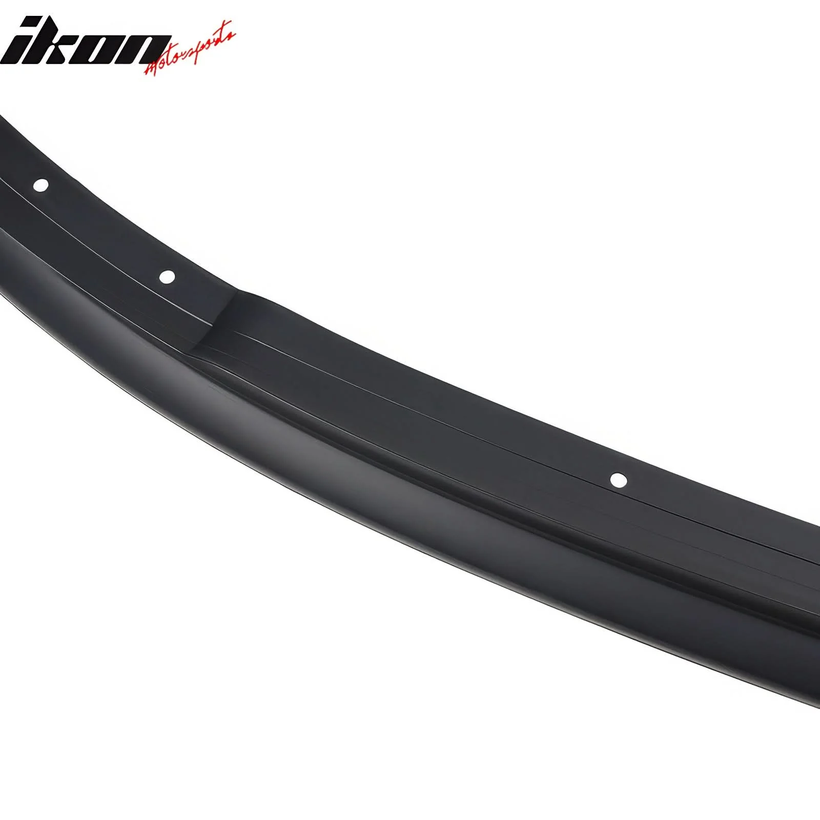 2002-2003 Subaru Impreza WRX Sedan OE Matte Black Front Bumper Lip PP - Image 4