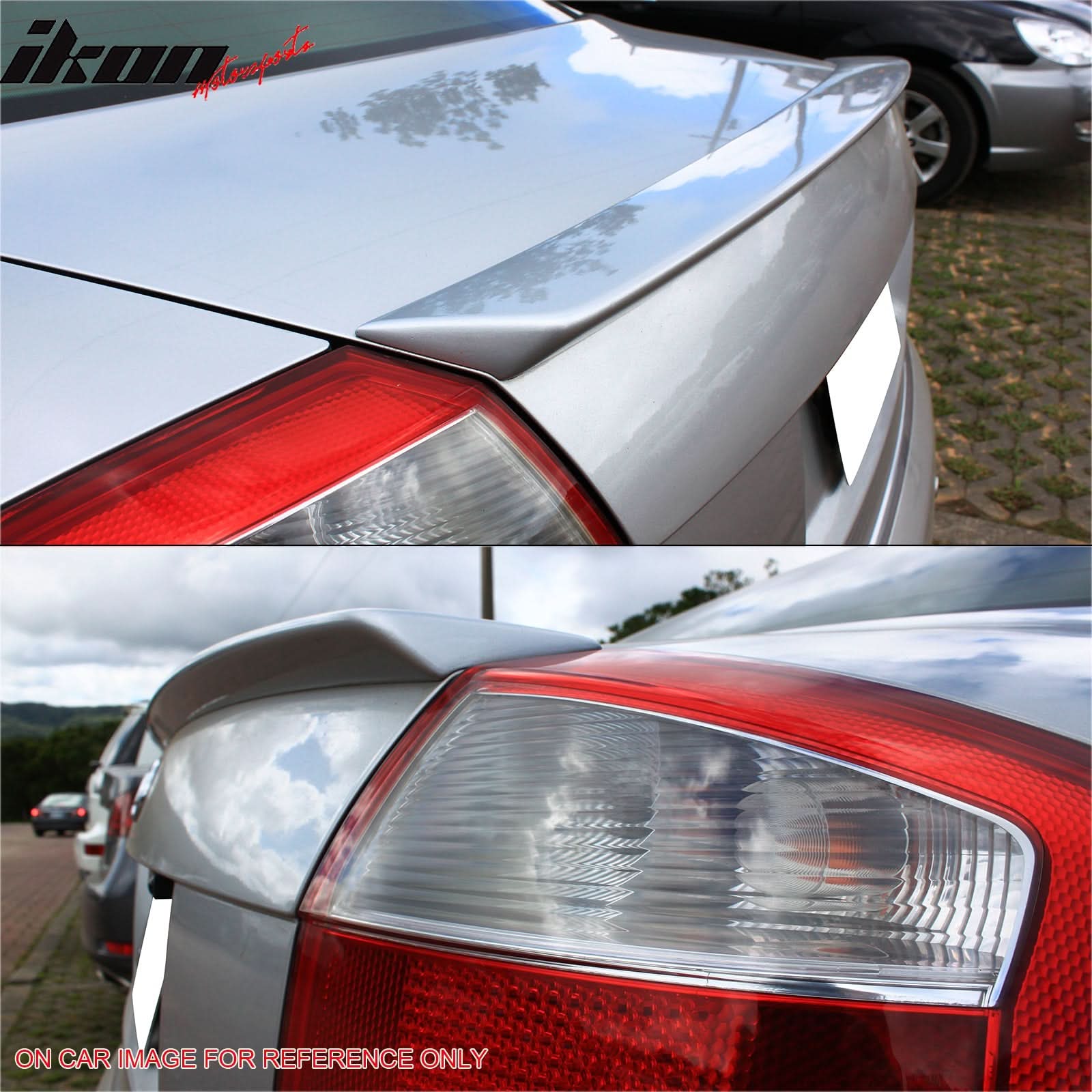 2002-2005 Audi A4 B6 Sedan ABT Style Painted #LY9B Black Trunk Spoiler - Image 3