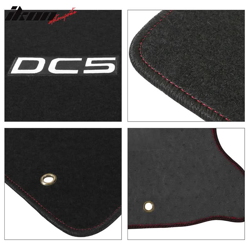 2002-2006 Acura RSX Car Floor Mats Carpet 4PC Nylon - Image 20
