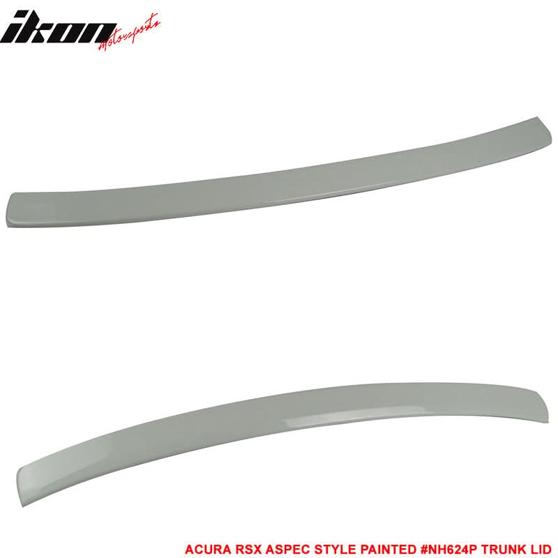 2002-2006 Acura RSX T-R Aspec Painted #NH624P Rear Spoiler Wing + Lid - Image 5