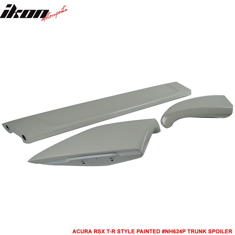 2002-2006 Acura RSX T-R Aspec Painted #NH624P Rear Spoiler Wing + Lid - Image 7