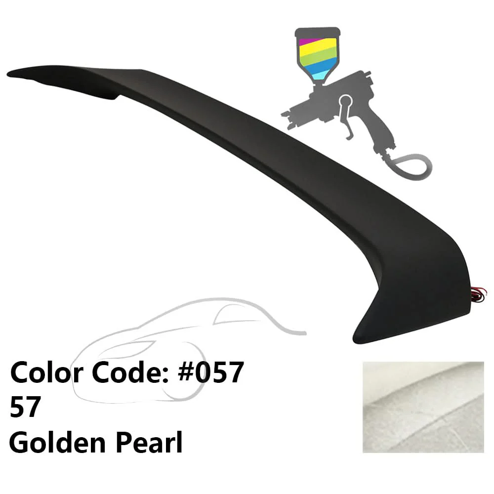 2002-2006 Toyota Camry OE Style LED Painted Rear Trunk Spoiler ABS - Image 11