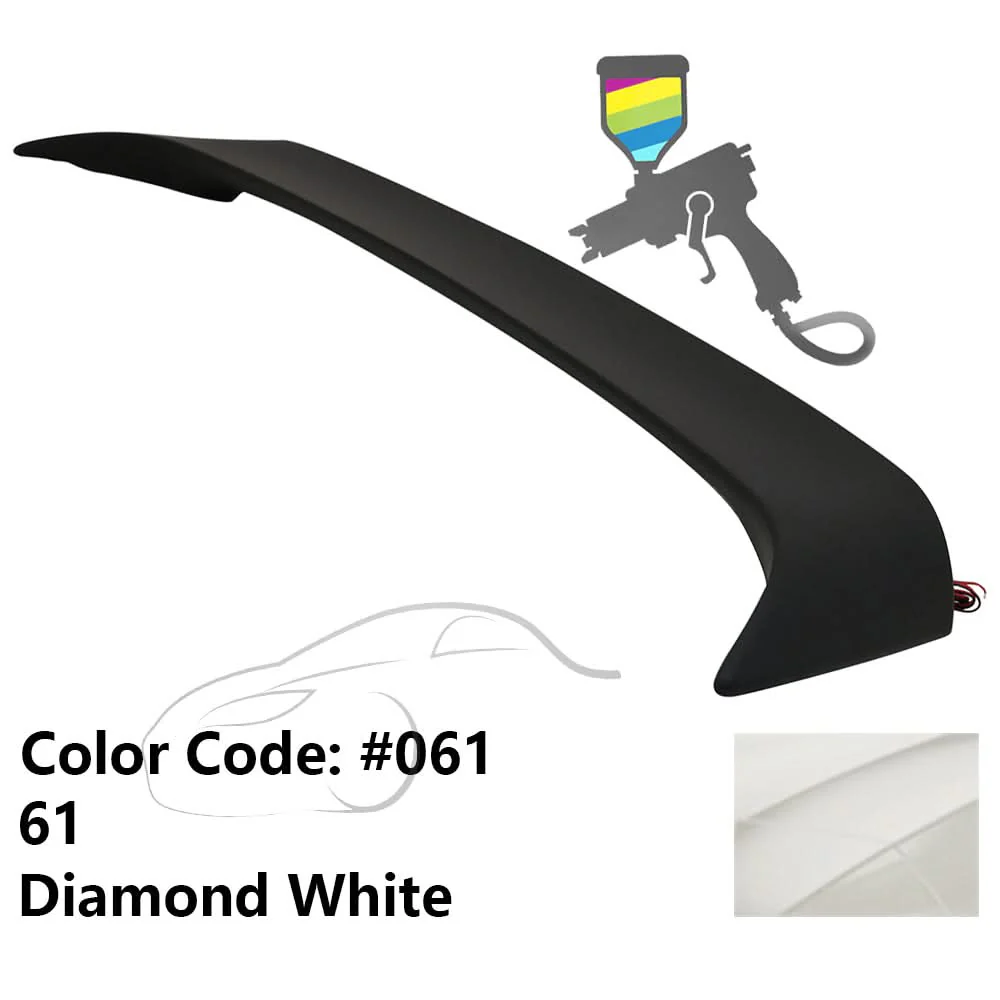 2002-2006 Toyota Camry OE Style LED Painted Rear Trunk Spoiler ABS - Image 12