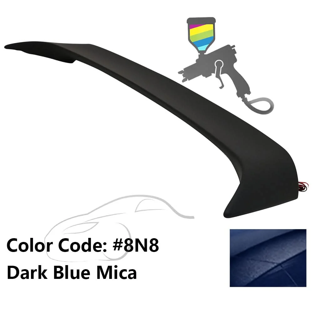 2002-2006 Toyota Camry OE Style LED Painted Rear Trunk Spoiler ABS - Image 33