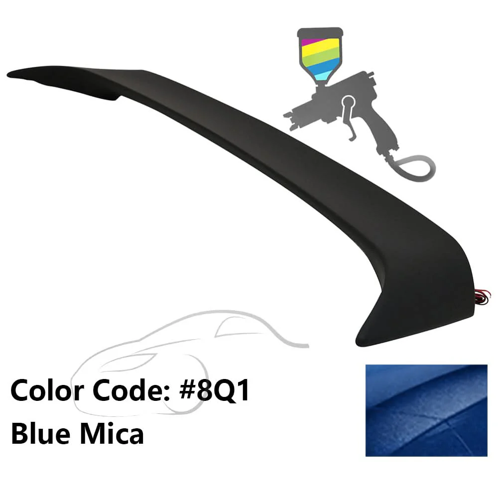 2002-2006 Toyota Camry OE Style LED Painted Rear Trunk Spoiler ABS - Image 36