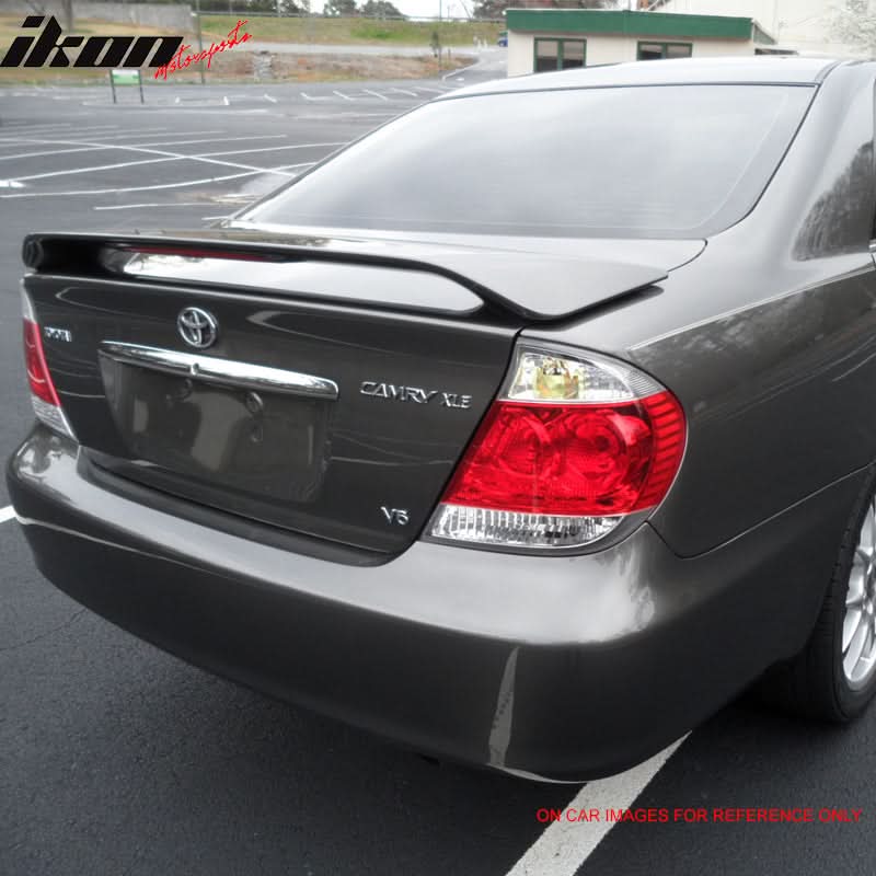 2002-2006 Toyota Camry OE Style LED Painted Rear Trunk Spoiler ABS - Image 4